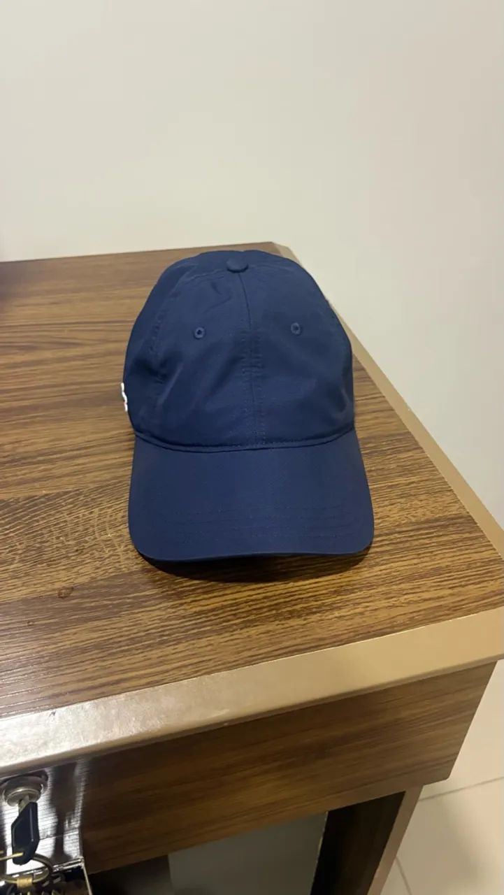 Boné Lacoste Sport azul marinho  - Foto 3