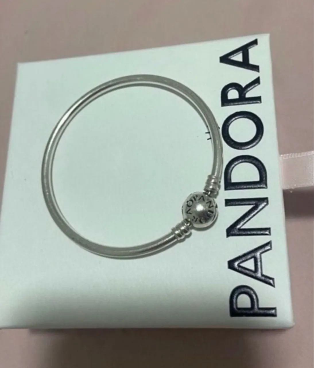 pulseira pandora rígida tam 17