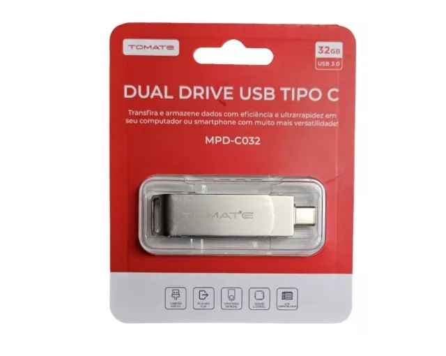 PEN DRIVE USB-C 32GB TOMATE MPD-C032 - Foto 4