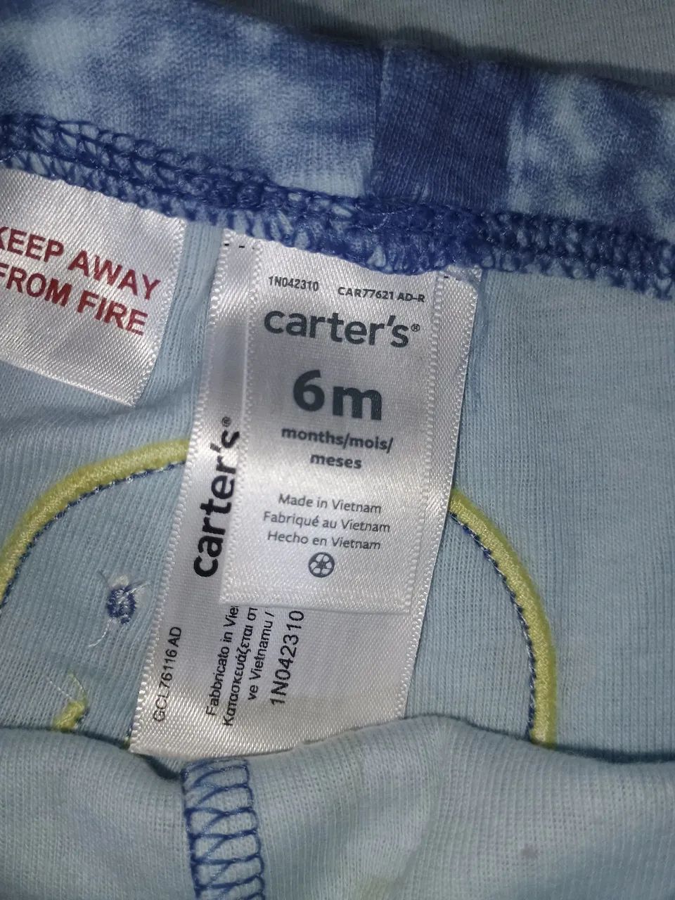 Conjunto Carter's original bebe 6M - Foto 3
