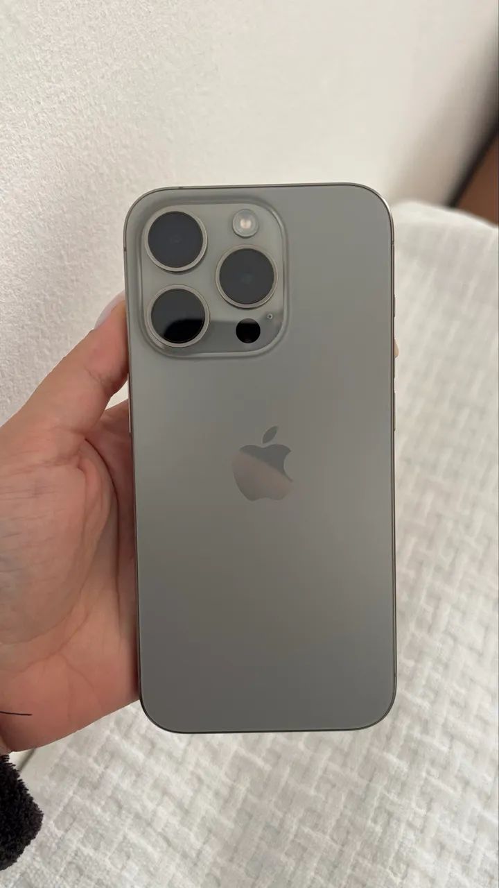 iPhone 15 PRO - 128GB - Titânio Natural  - Foto 5