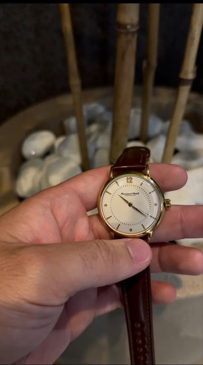 Relógio vintage Iwc de ouro  - Foto 2