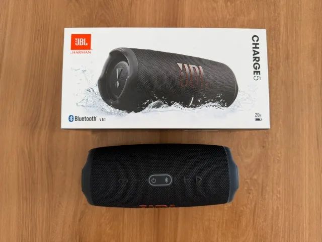 JBL Charge 5 Preta Original - Aparelhos de Som - São Cristóvão