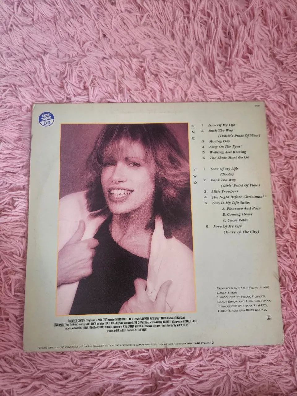 LP VINIL: Carly Simon - This is my life - Foto 2
