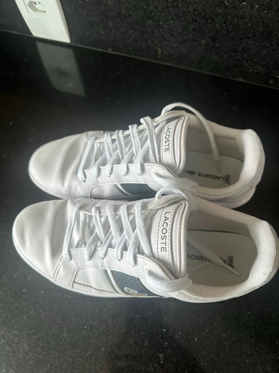 Tenis Lacoste Branco 41 - Foto 4