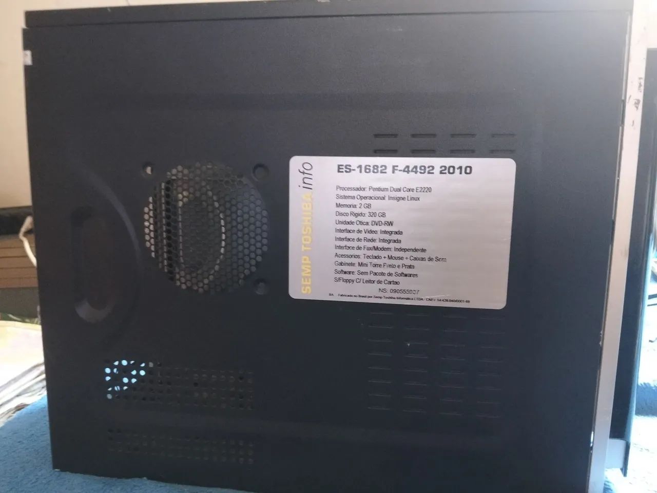 Gabinete do Pc já vai com leitor de cd - Foto 3