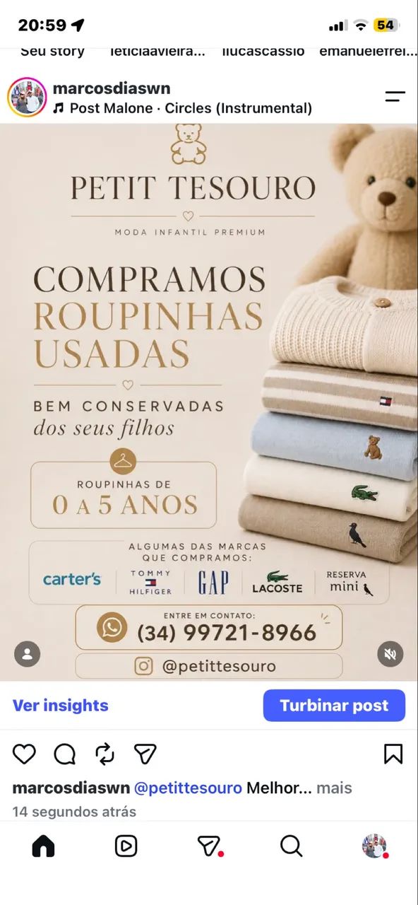 Roupa Carters body - Foto 3