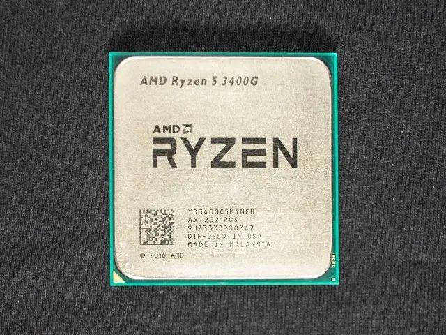 Processador AMD Ryzen 5 3400G Com Cooler Original - Perfeito Estado