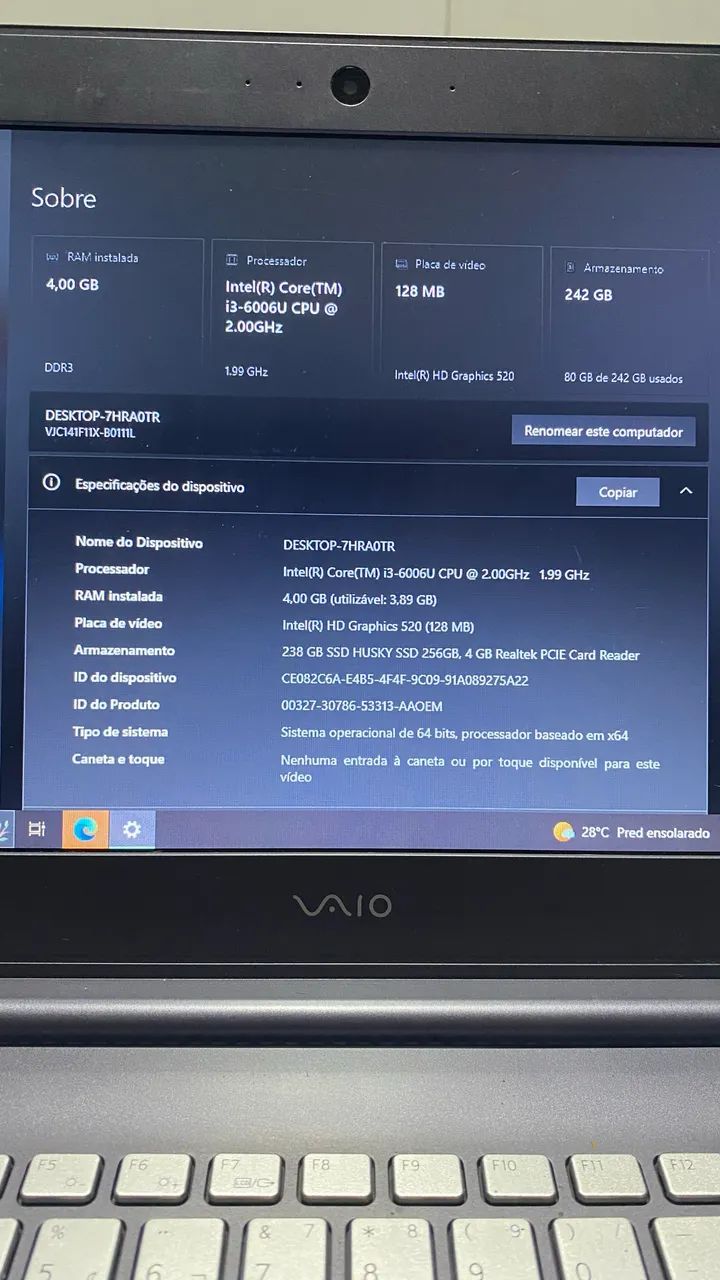 Notebook VAIO - Foto 2