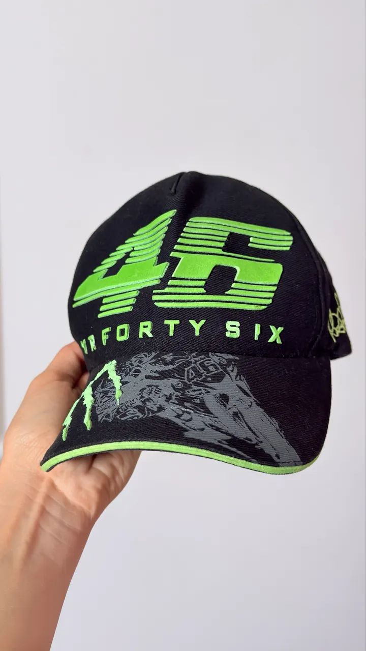 Boné VR46 Valentino Rossi Monster Energy AGV Original - Foto 2