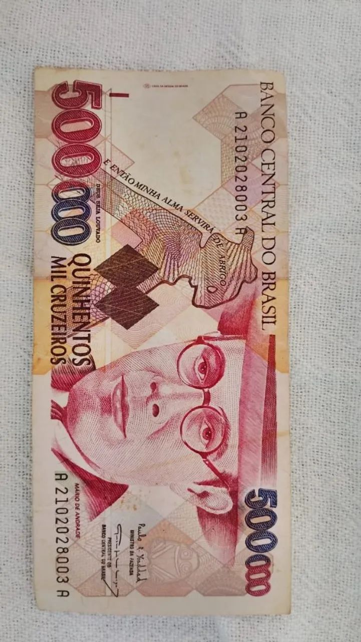 Cédulas antigas cruzeiros  - Foto 4