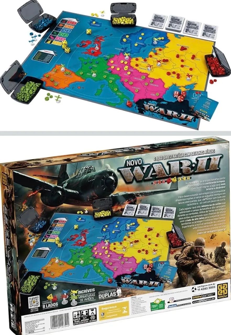 WAR II, Jogo de Tabuleiro  - Foto 5