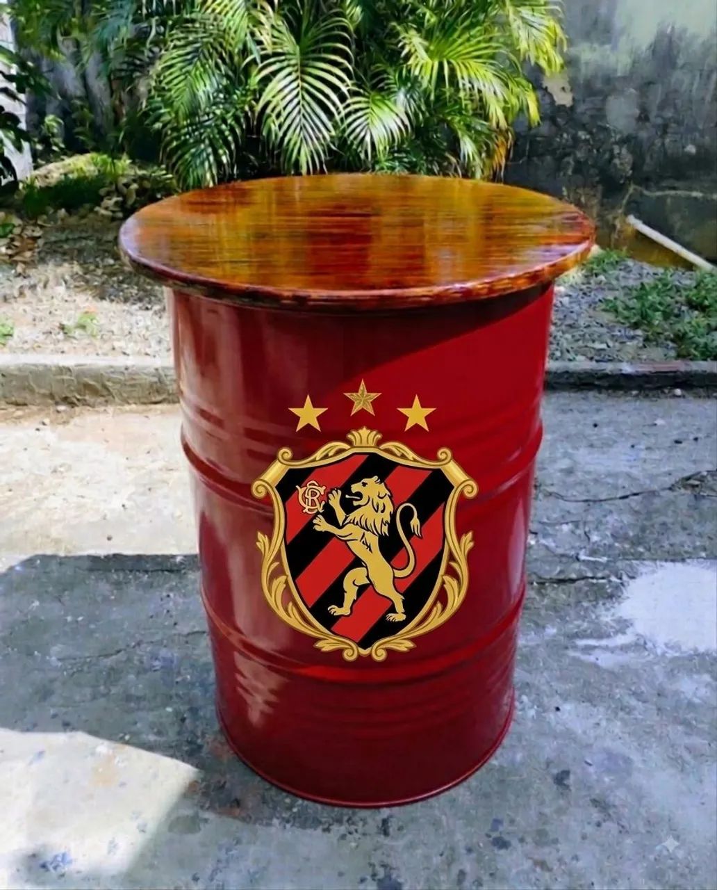 Mesa barril / tambor  - Foto 2