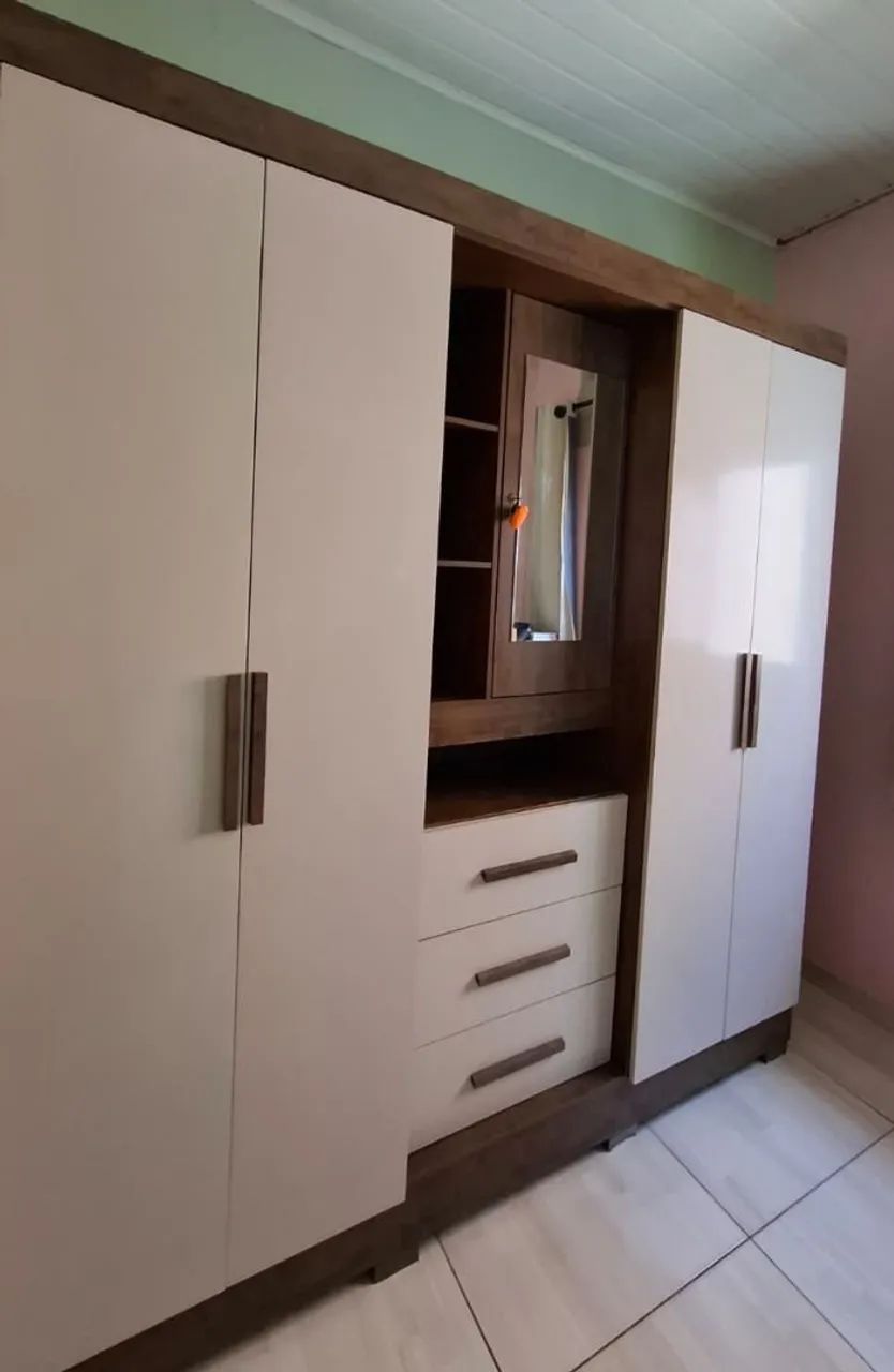 Guarda Roupa de Casal com Espelho - Foto 5
