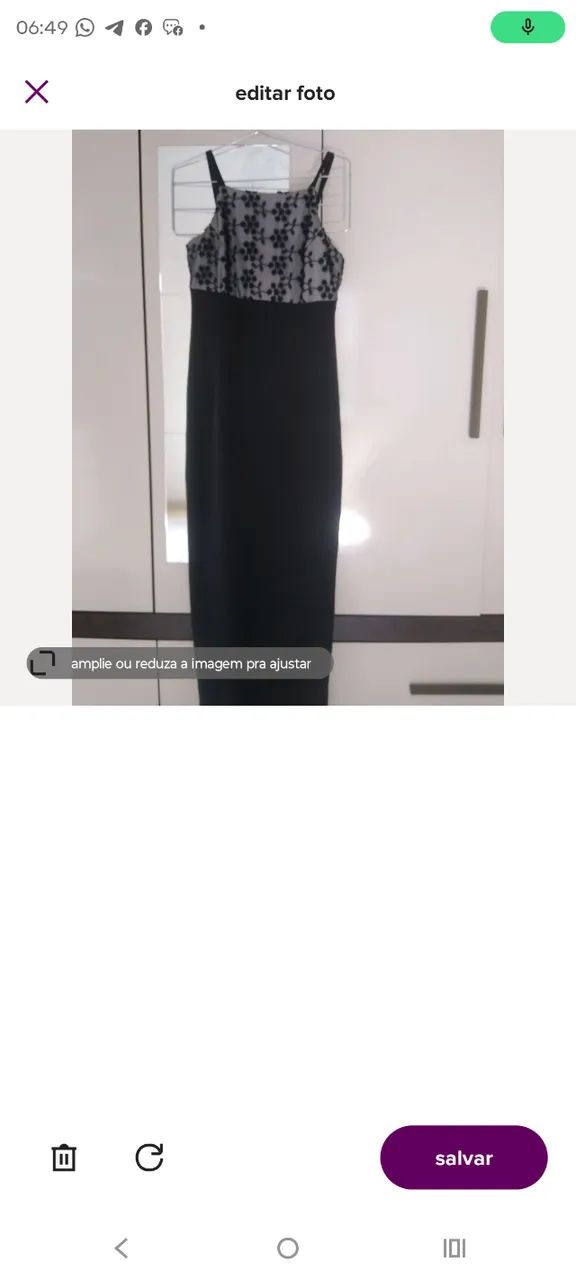 Vestido de festa preto  - Foto 2