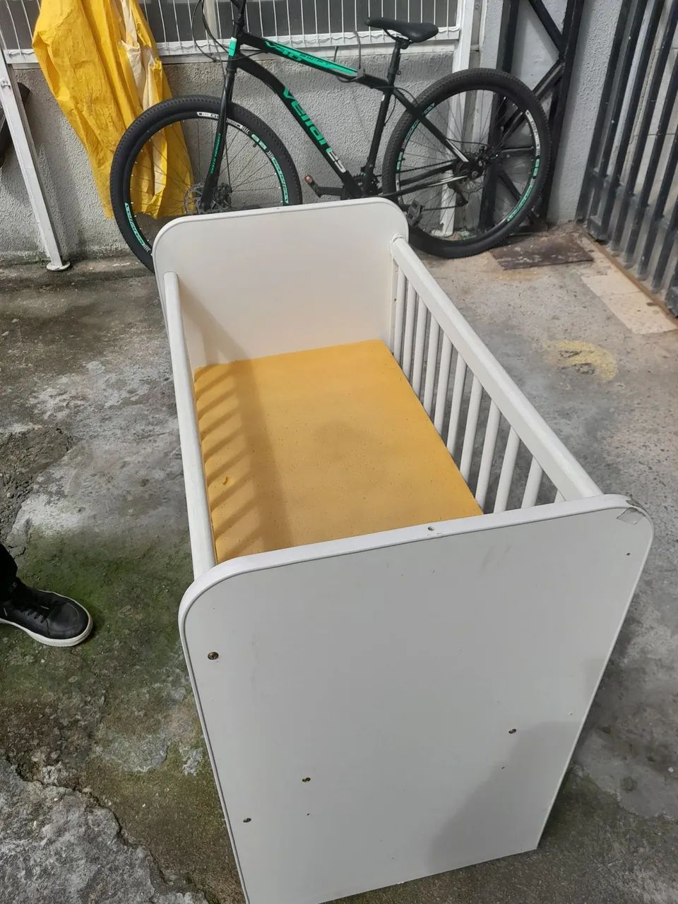 Mini berço com colchão  - Foto 2
