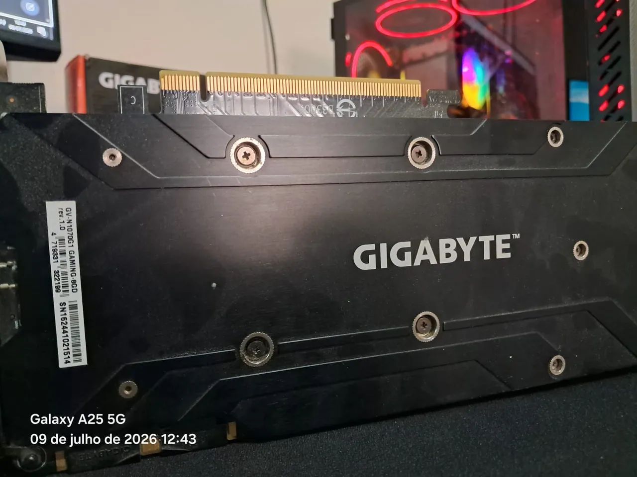 Placa de vídeo GTX 1070 8 gb  - Foto 2