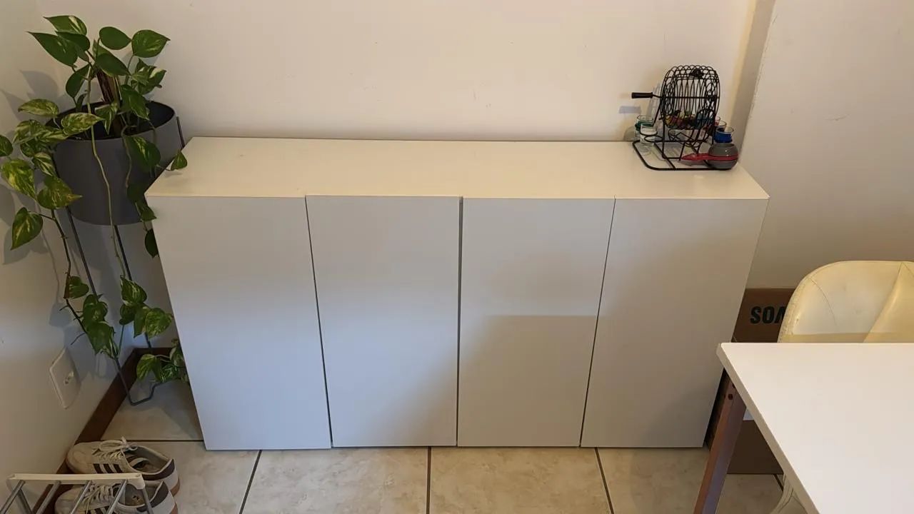 Buffet mdf branco  - Foto 2