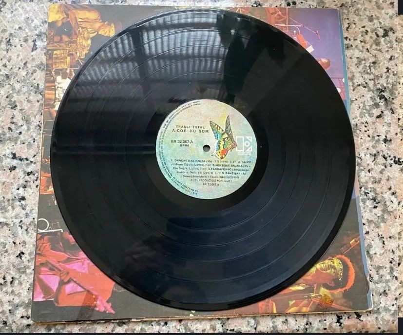 Disco de Vinil Transe Total - A Cor do Som - Foto 2