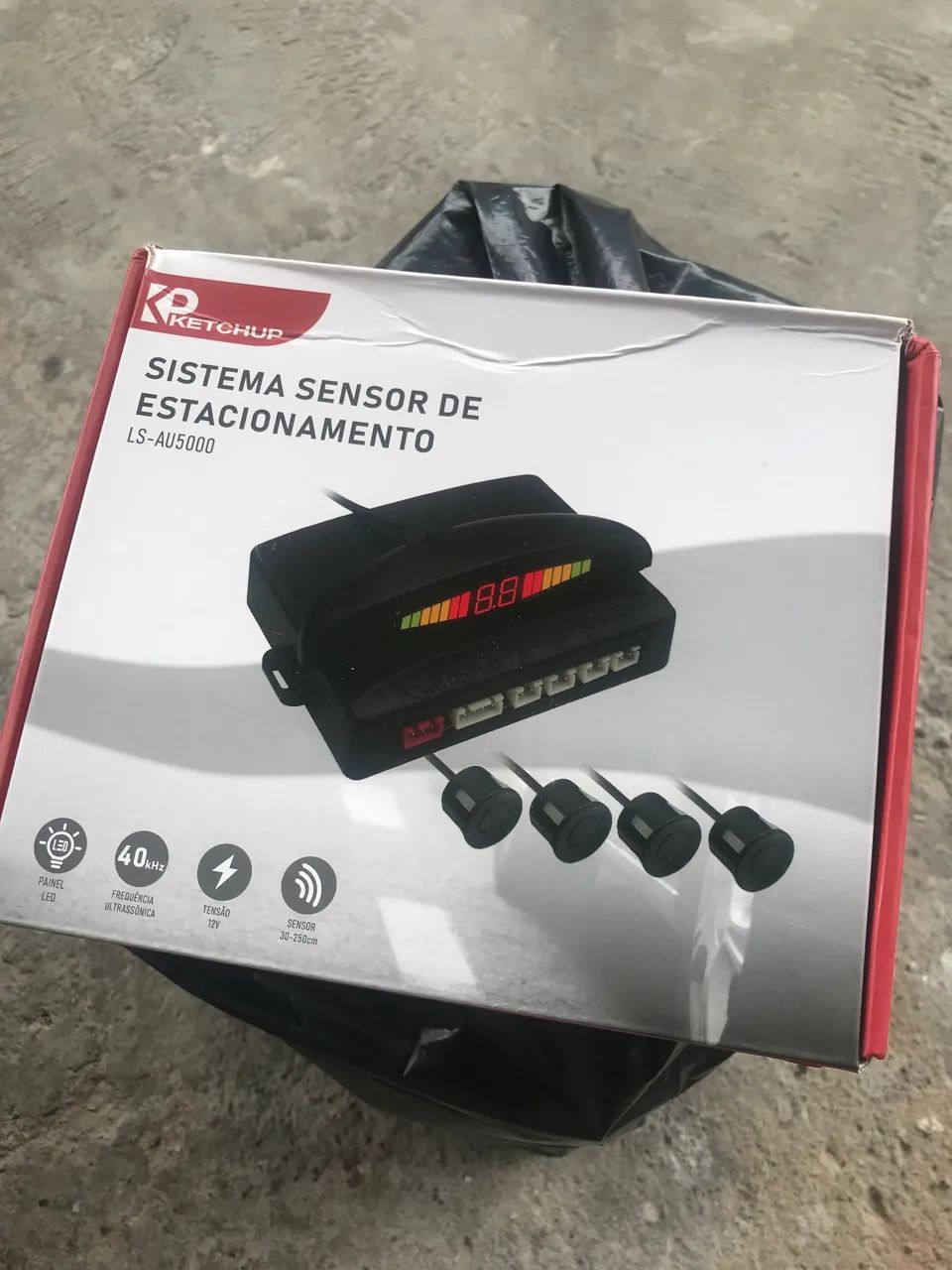 Sensor de ré com Broca para Perfurar  - Foto 2