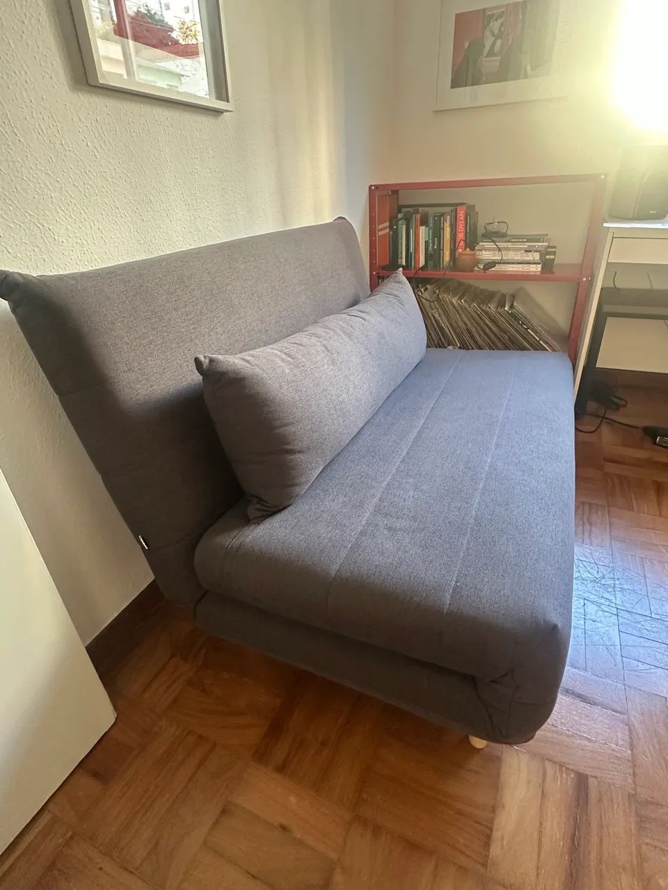 Sofá cama Mobly cinza novíssimo  - Foto 4