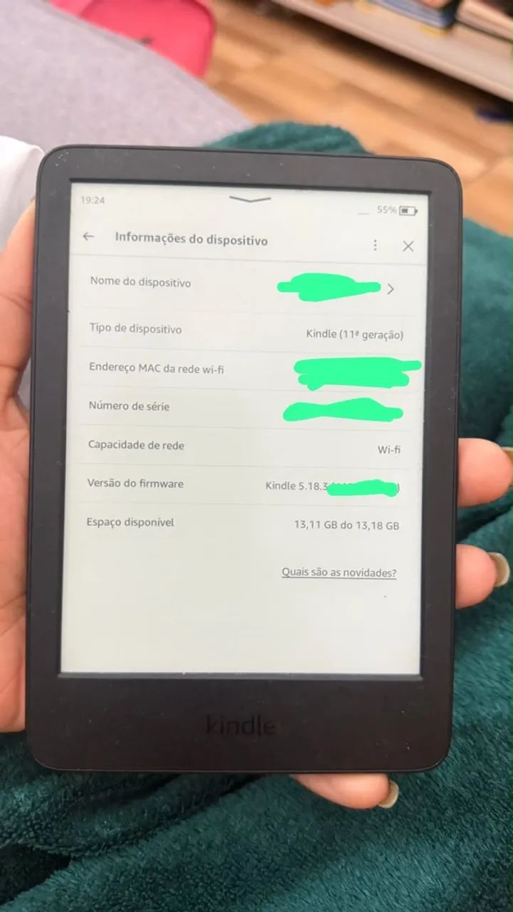 Kindle 11 geração - Seminovo 