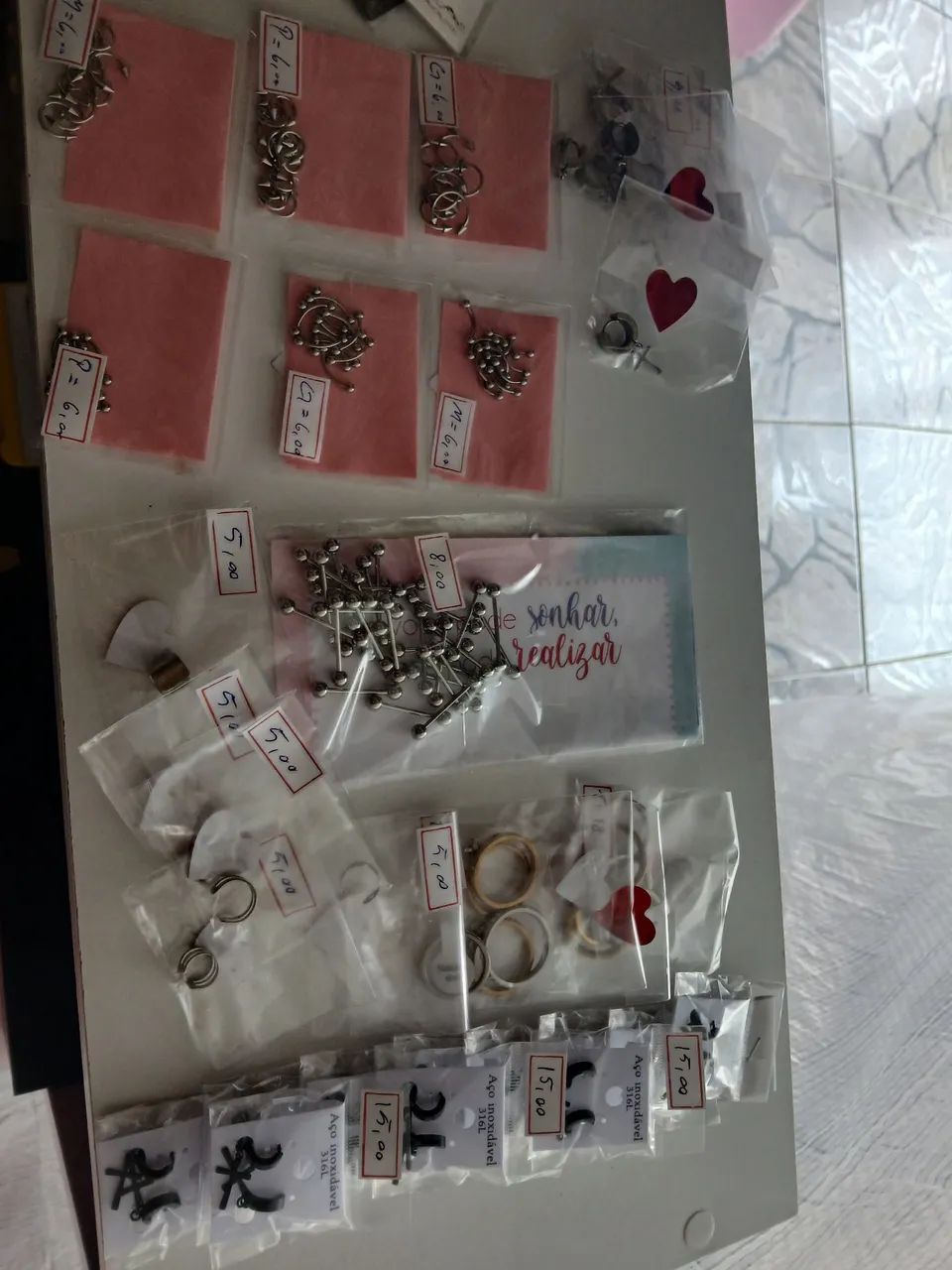 Lote de Piercing - Foto 3
