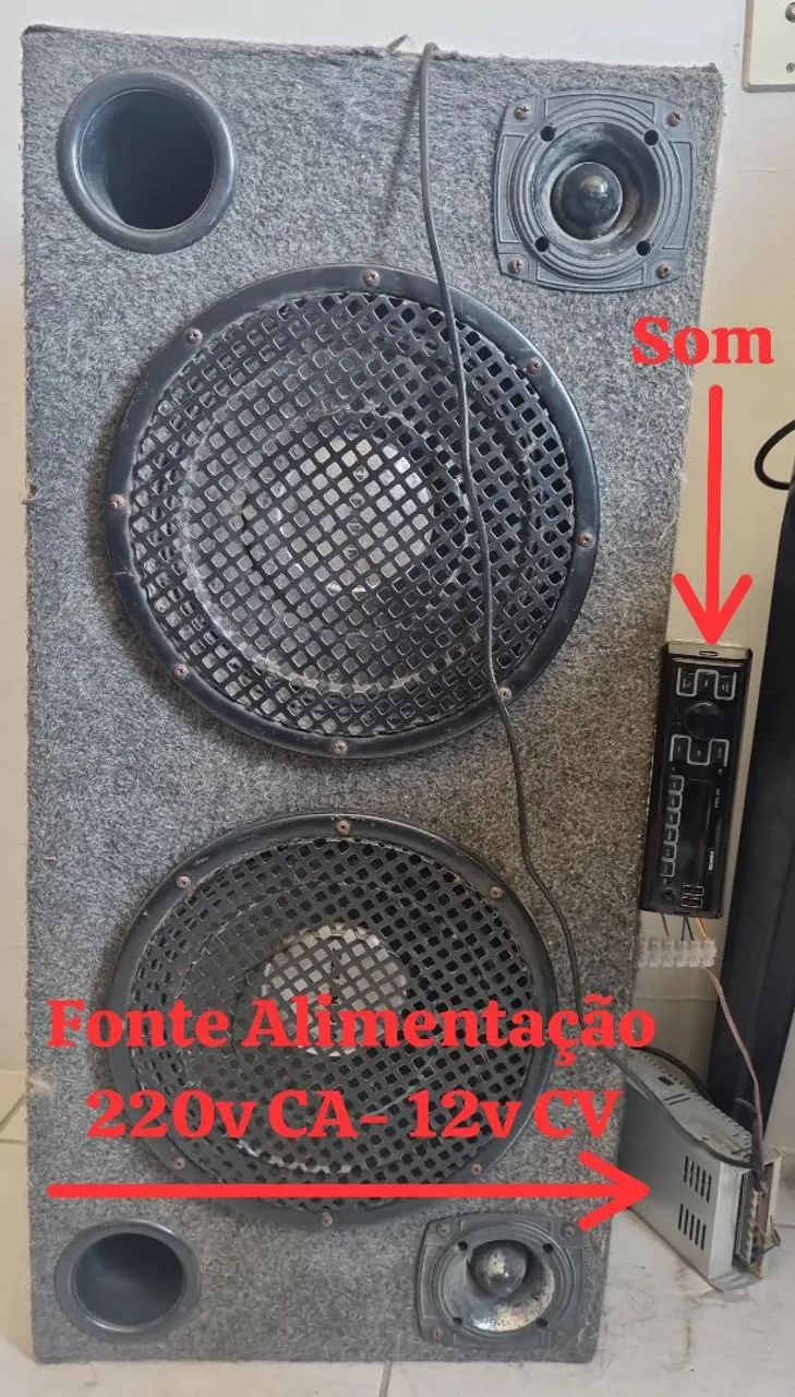 Caixa de som veicular - Foto 2