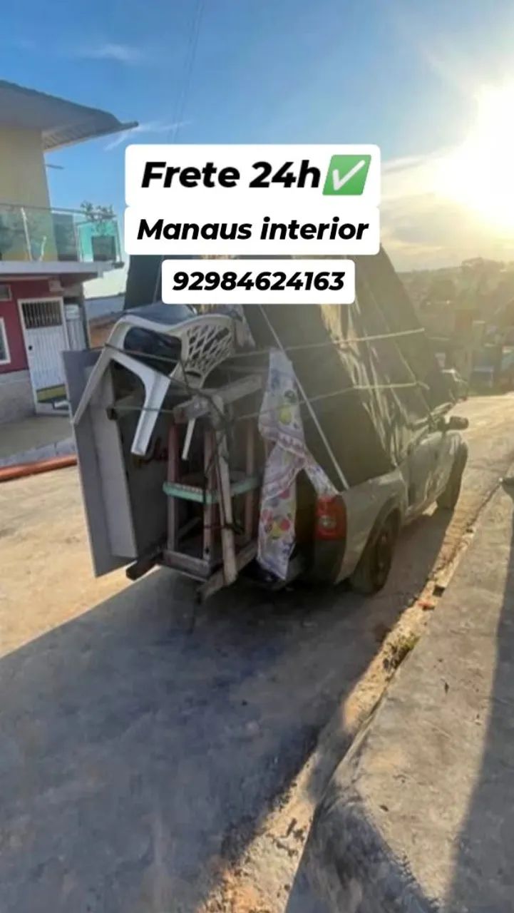 Toda Manaus frete e interior 24h?