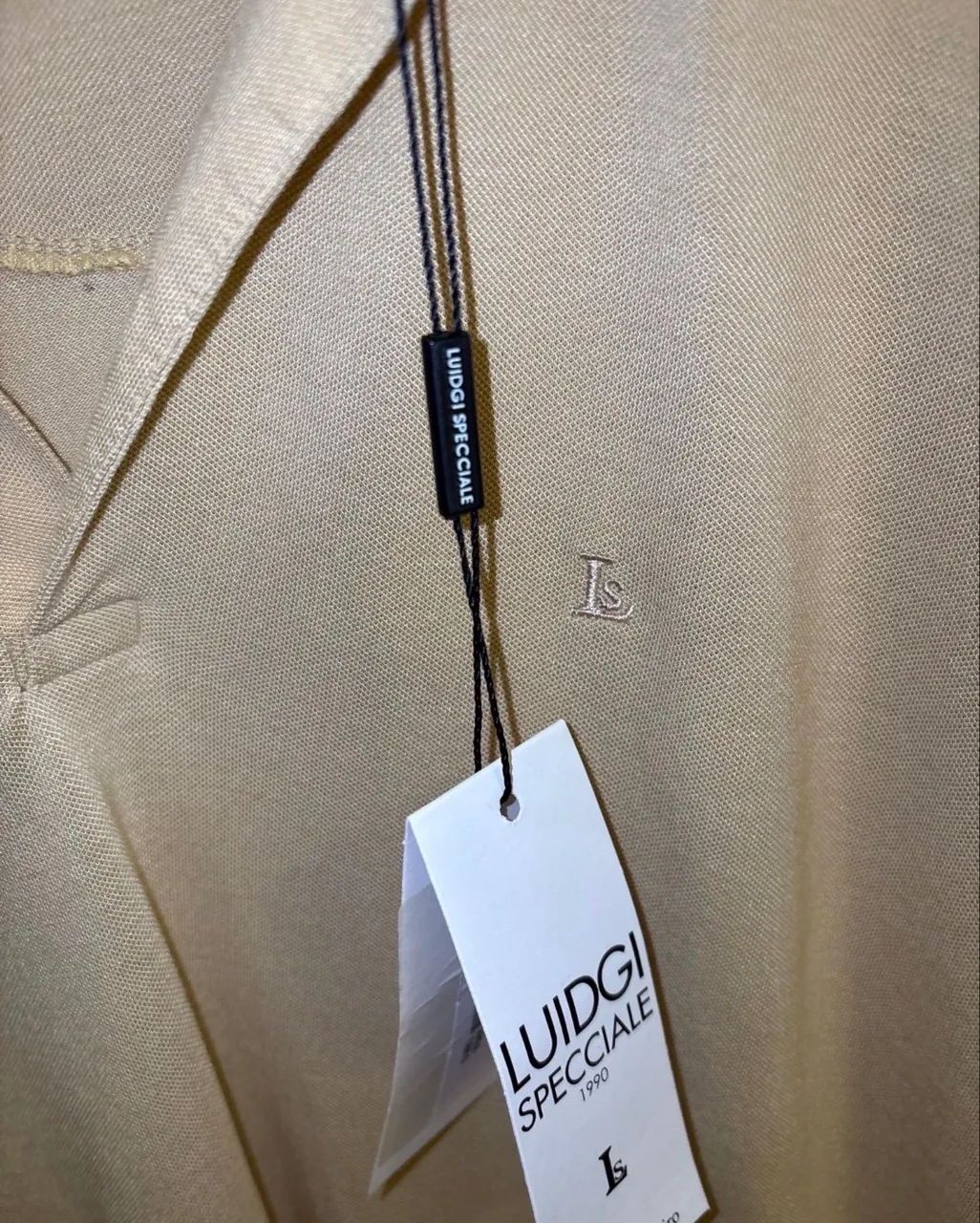 camisa polo luidgi speciale bege - Foto 3