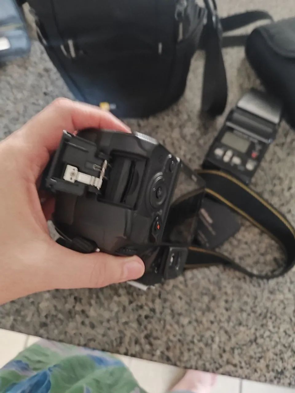 Camera Nikon D3100 com Flash - Foto 5