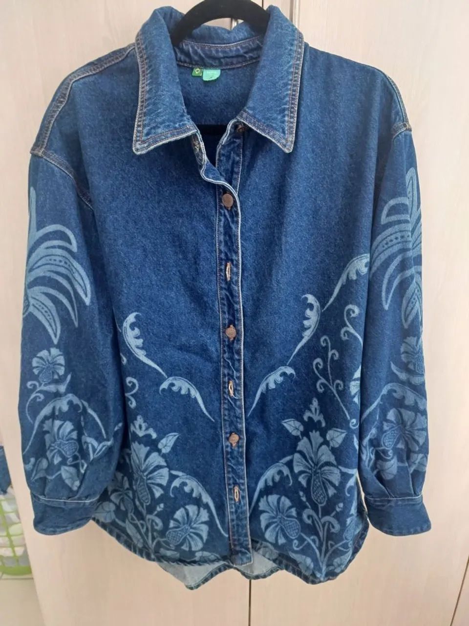 Camisa jeans Farm - Foto 2