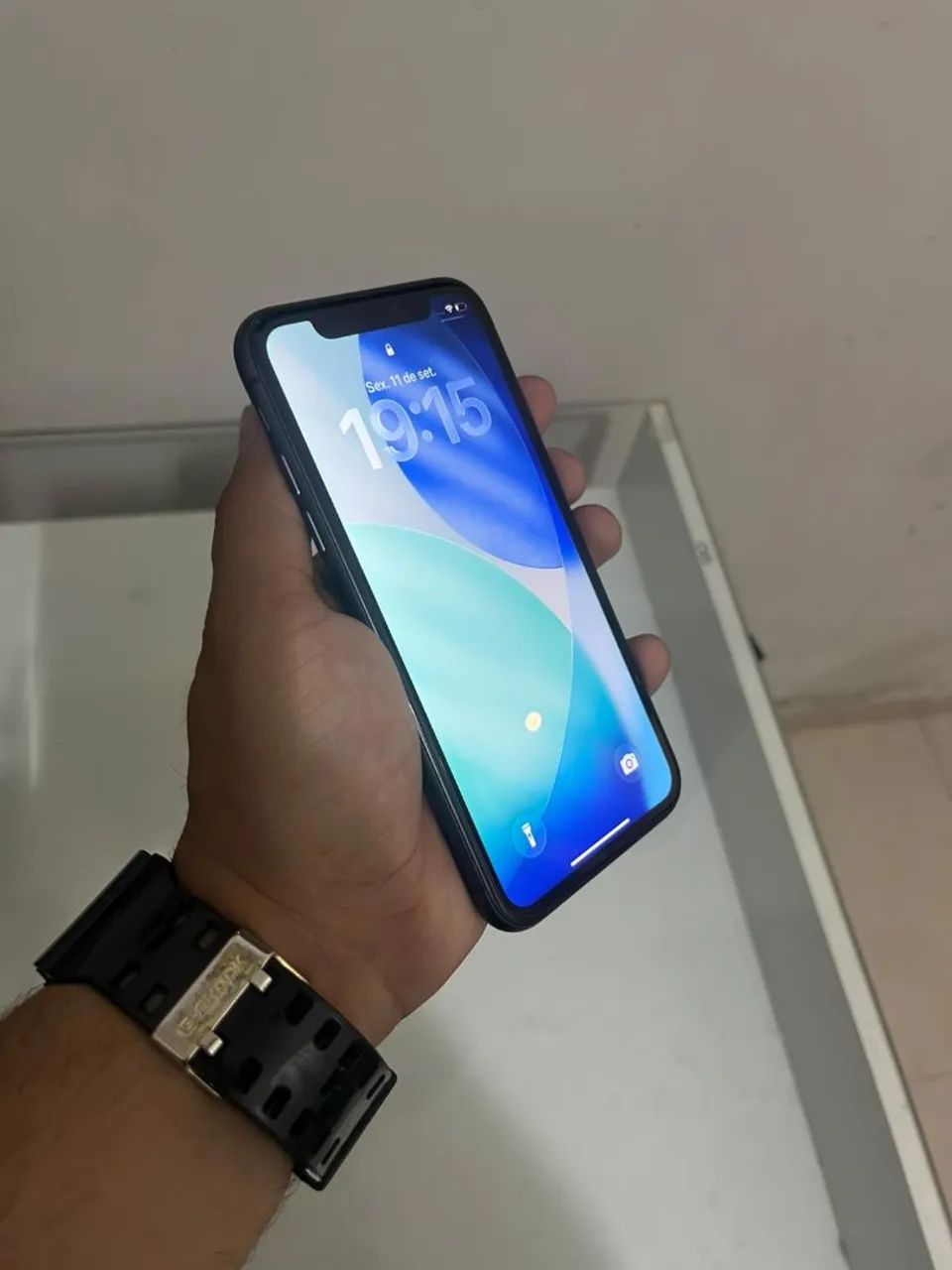 IPHONE 11+FACE ID OK+ CAIXA+ NOTA FISCAL - Foto 2