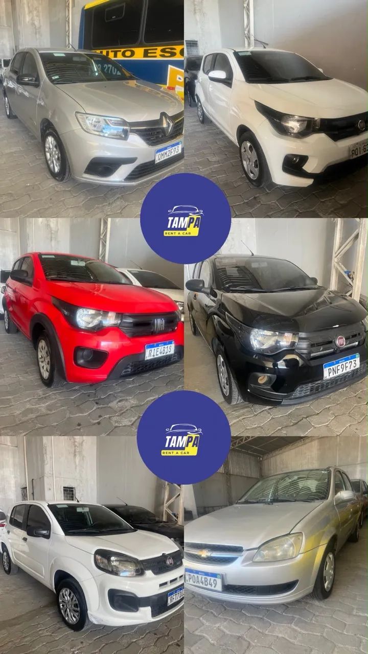 Locação de carro para aplicativo 99 uber 