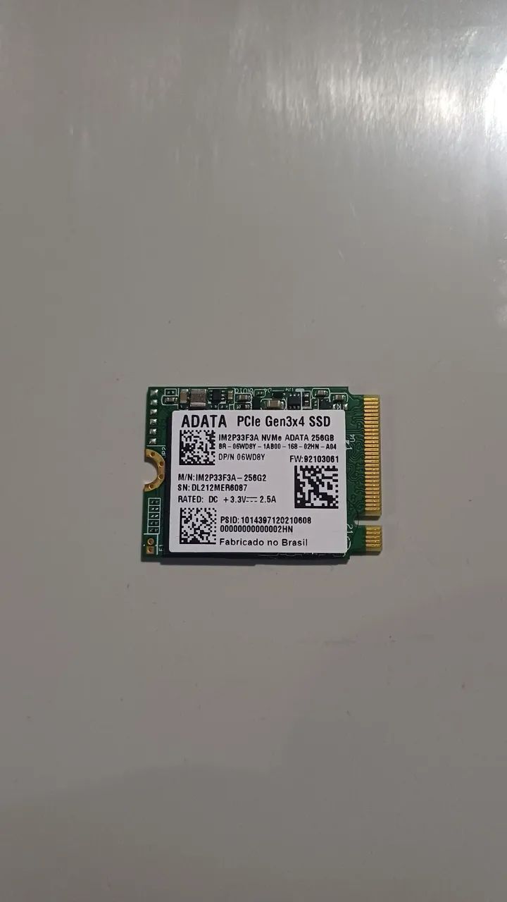 SSD M2 256GB NVME ADATA **