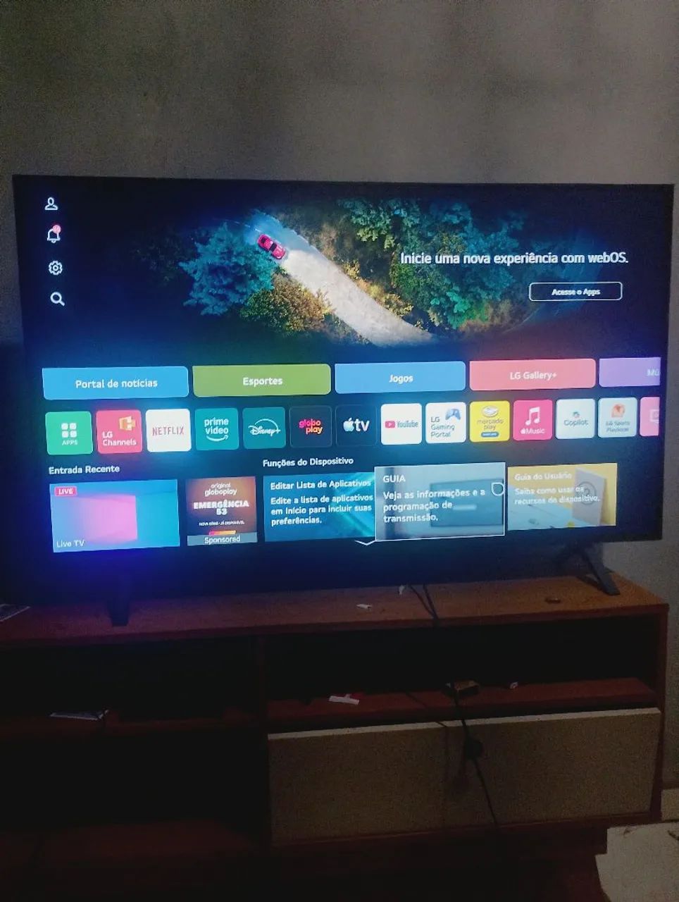 Smart tv Lg webos 50 polegada 