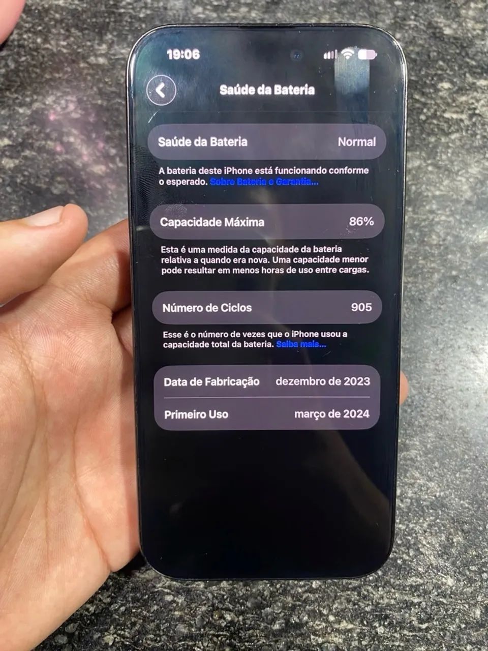 iPhone 15 pro 138gb preto - Foto 4