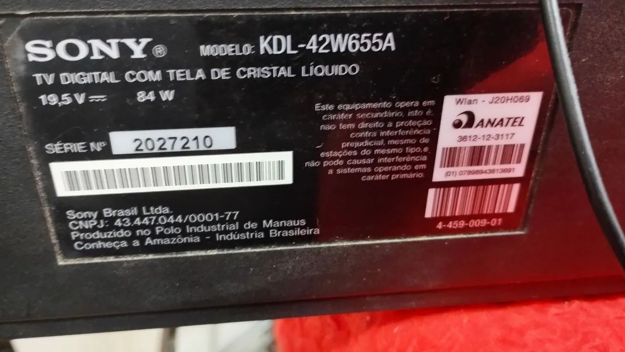 Tv Sony Kdl-42w655a sem pé  - Foto 3