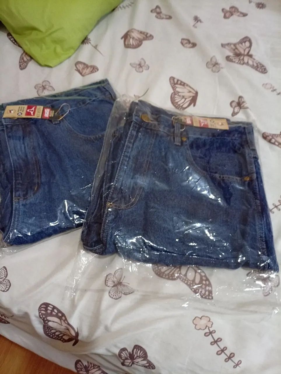Calça jeans masculina nova tamanho 48  - Foto 2