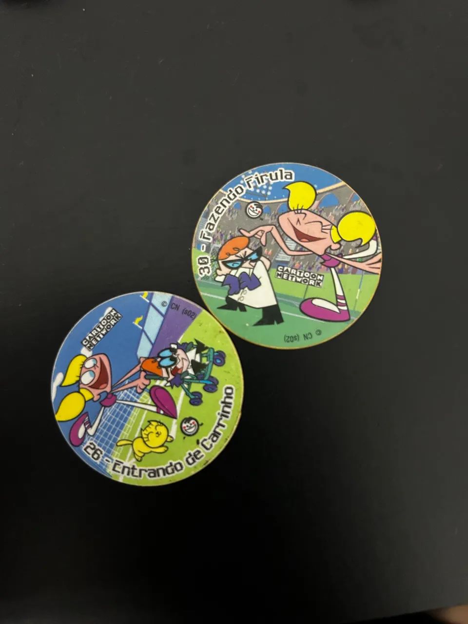  02 Tazos Copa Toon + 04 Cadê Chester Cheetos - Foto 3