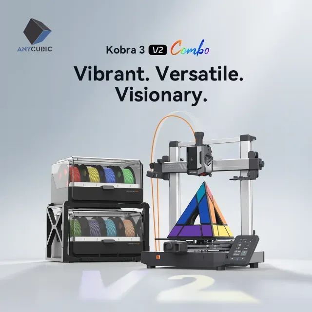Impressora 3D Kobra 3v2 COMBO multicolor - Foto 3