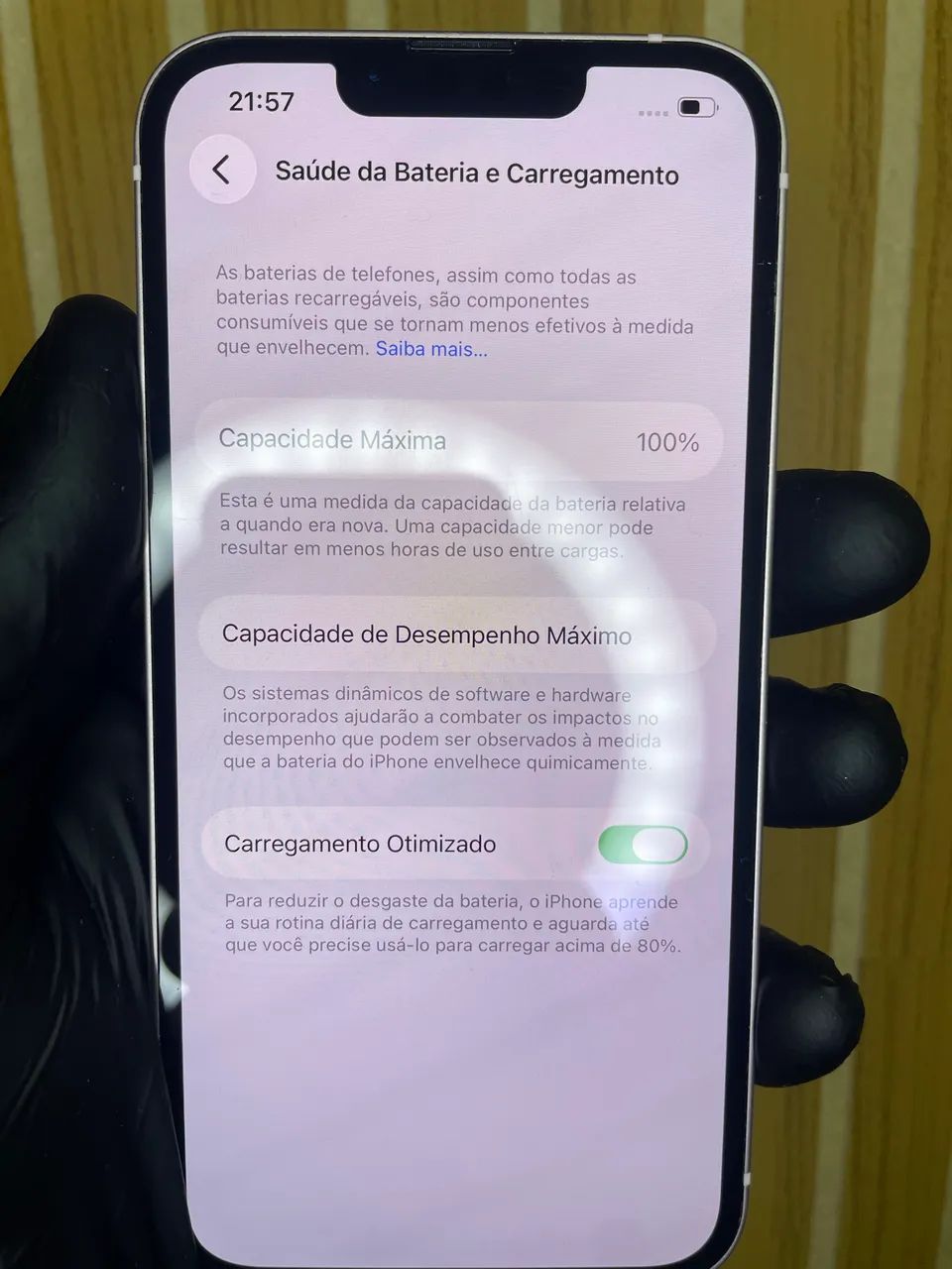 iPhone 13 128GB | Bateria 100% | Todo Original | Pronto para Uso
