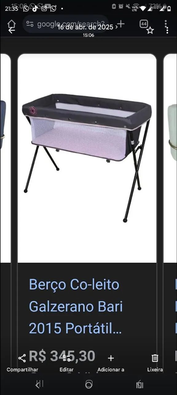 Mini berço portátil 