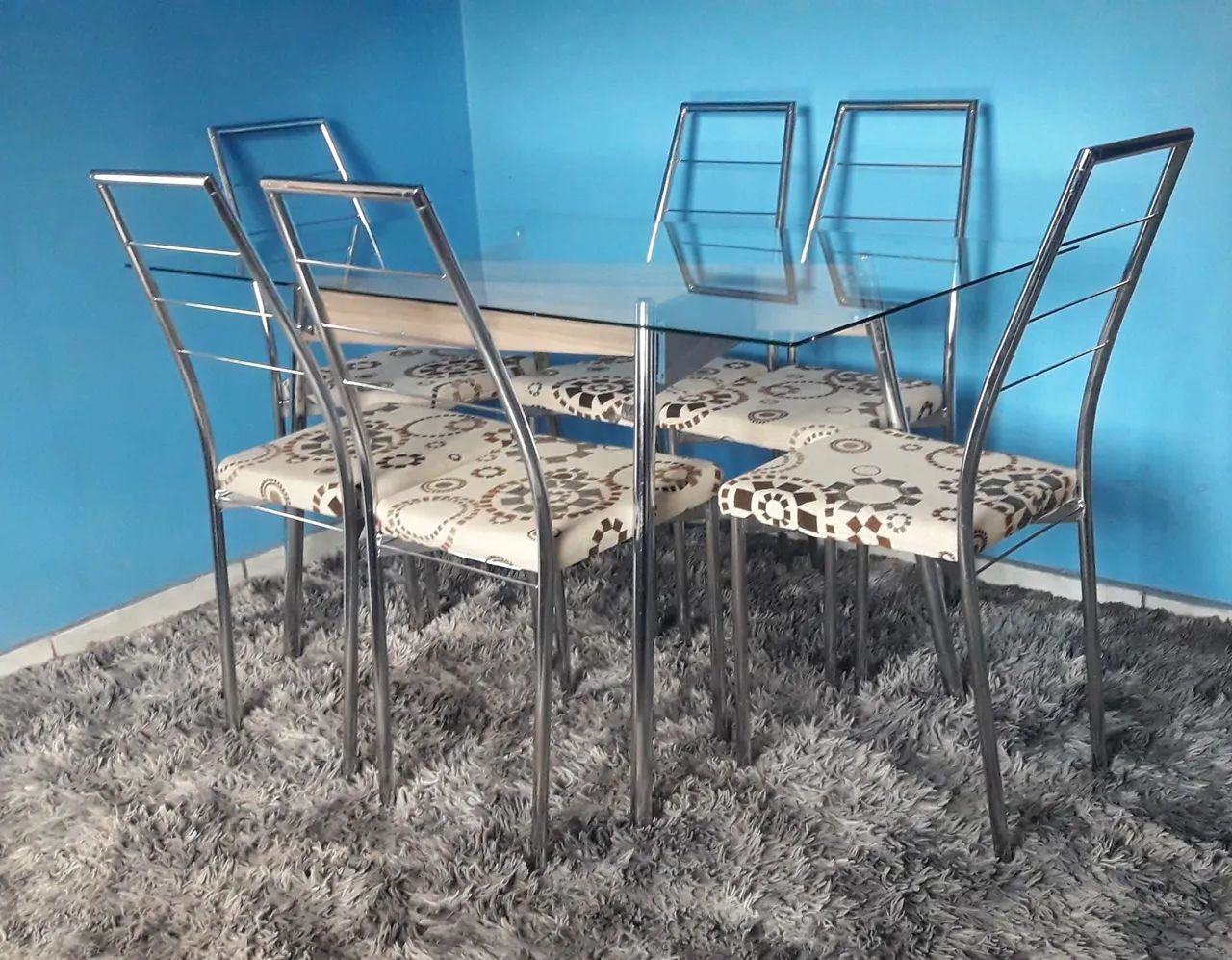 Jogo de mesa carraro - Foto 4