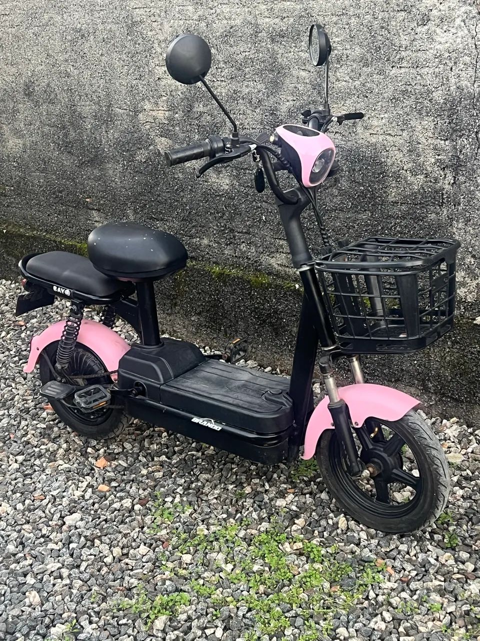 Bicicleta Elétrica Rosa - Aceito propostas e trocas - Foto 3