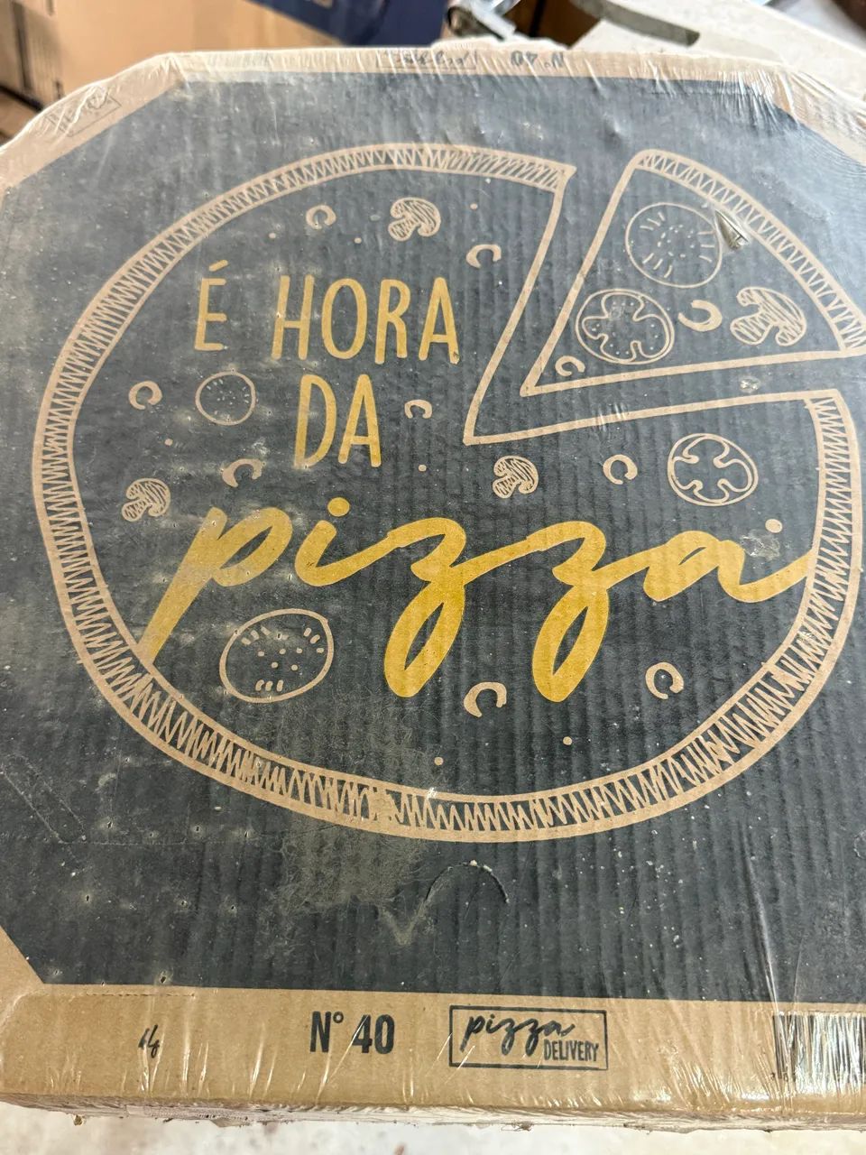 Caixas de pizzas e pás de madeira  - Foto 3