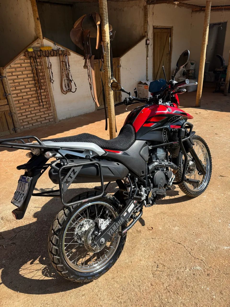 Lander 250 vermelha nova  - Foto 4