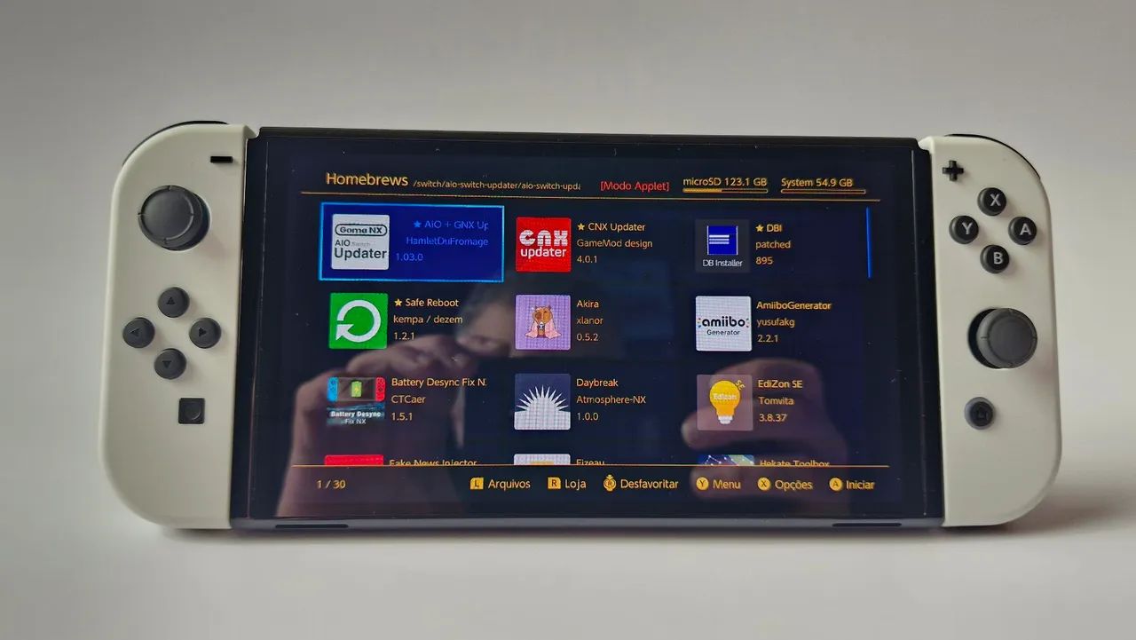 Nintendo Switch OLED Desbloqueado - Foto 3
