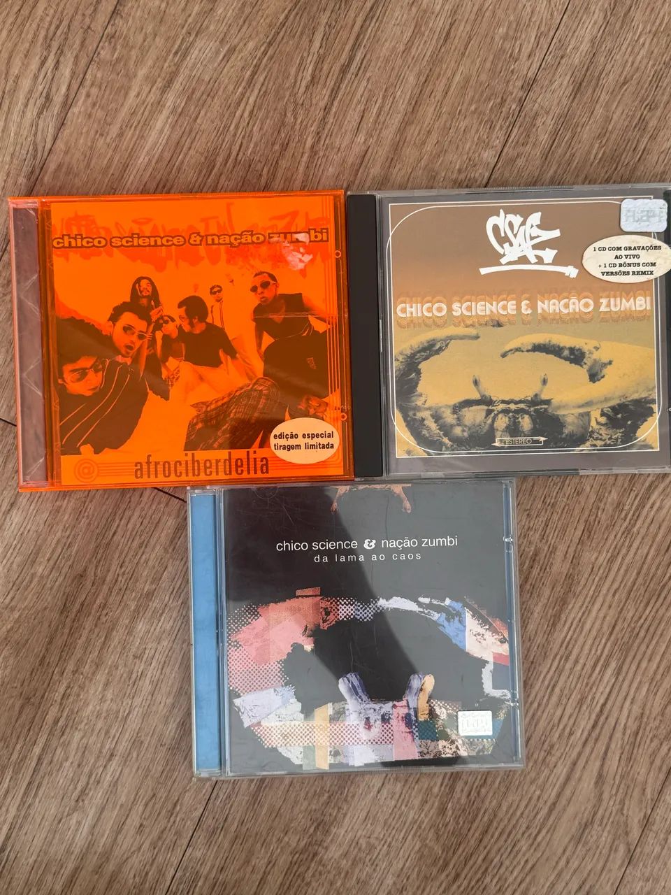 Coleção Chico Science & Nação Zumbi ? 3 CDs - CDs, DVDs etc