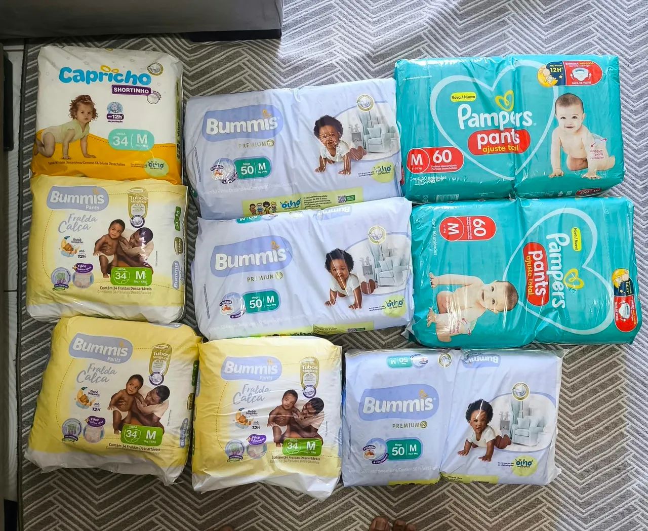Venda de Fraldas tamanho M 